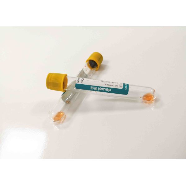 Disposable Sterile Blood Sample Collection Vials CTC BCT DNA Kits Medical Glass