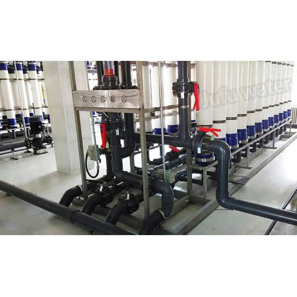 Épurateur automatique de l'eau du système de traitement de l'eau de l'ultra-filtration 1000LPH uF