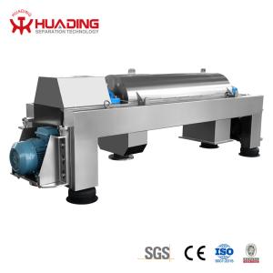 Máquina horizontal da refinação de óleo vegetal dos separadores 90KW do centrifugador do filtro