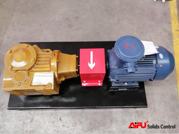 Helical Bevel Gearbox Mud Tank Agitator 15kW With 2100mm Shaft