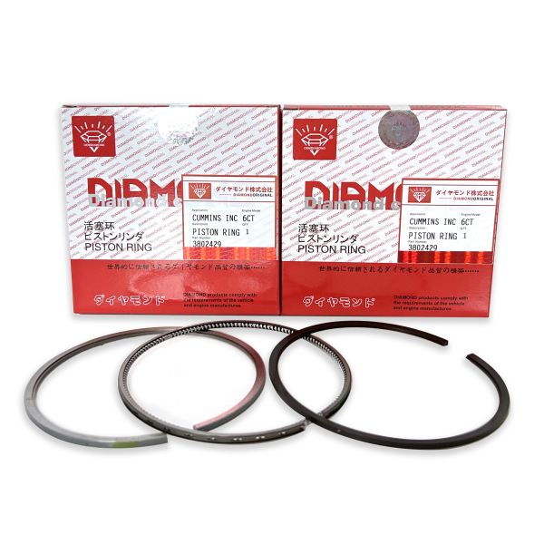 3802429 4089644 6745-31-2010 6742-01-2791 Piston Ring Engine Spare Parts For 6CT 6D114