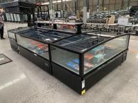 High-Efficiency Direct-Cooling Commercial Island Freezer | Auto-Defrost Supermarket Display Freezer With LED Lighting