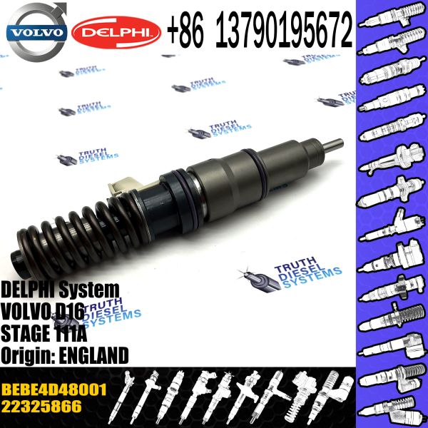 New Diesel Fuel Injector 22325866 BEBE4D48001 PENTA MD11 22325866 for VOL 22340648 3801144