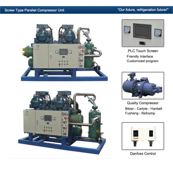 Copeland Cold Room Compressor Unit Refrigeration Units For Cold Rooms