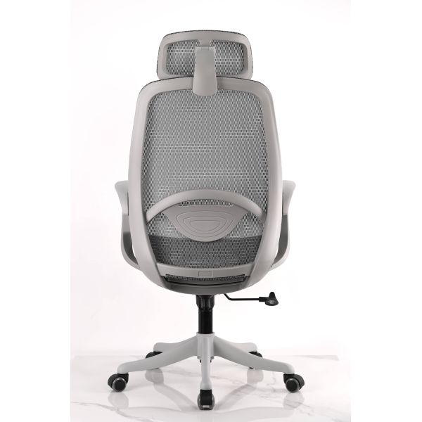 CEO Executive Manager Swivel Full Mesh Office Chair with 2D Headrest