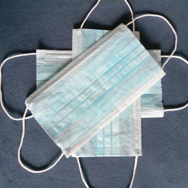 Blue Surgical 3 Ply Disposable Earloop Face Mask Prevent Respiratory Infections
