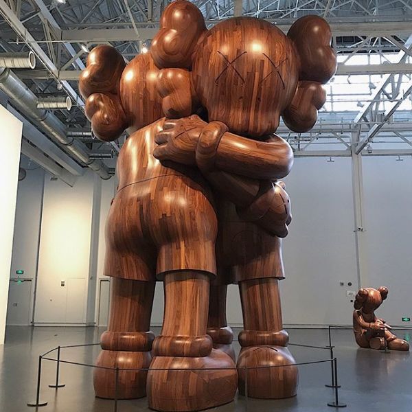 Mildewproof Hand Carved Wood Sculptures , Wooden Doll For Art