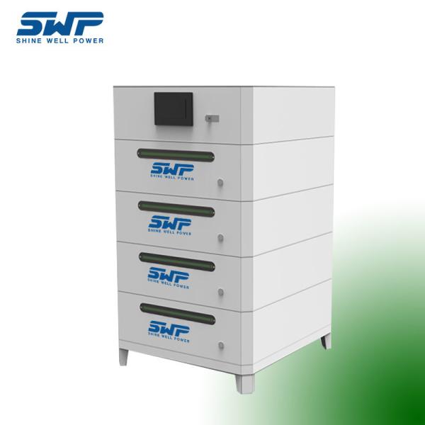 Stackable High Voltage Battery Storage 204.8V 100Ah High Voltage Battery Bms