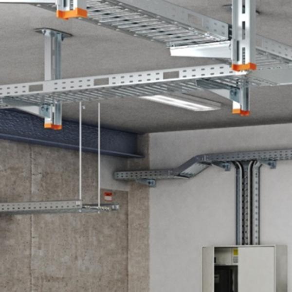 4 Inches Width Weather Resistant Ventilated Cable Tray for Efficient Cable Management