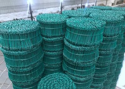 Double Loop Flexible 2.0mm Q195 Rebar PVC Coated Tie Wire