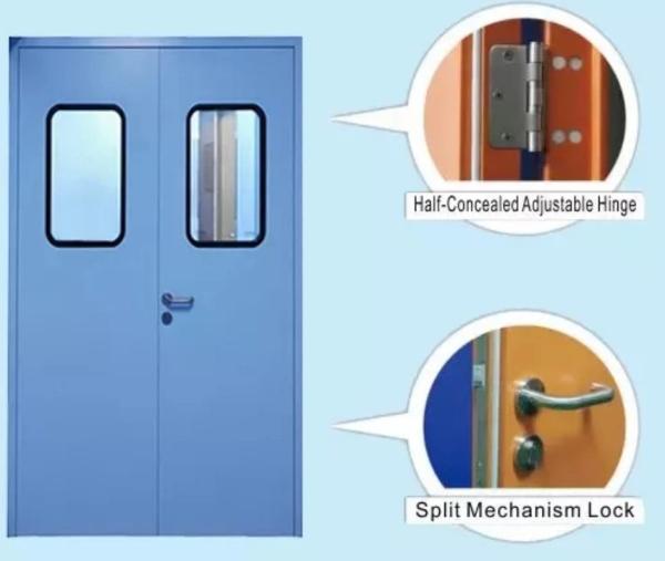 Hospital Sliding Airtight Door Modern Design Automatic Medical Clean Room Door