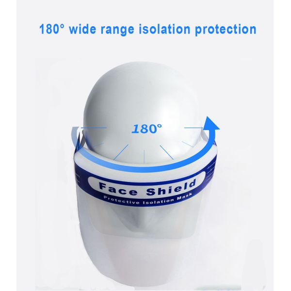 Factory Direct Sale Plastic Eye Protection Face Splash Shield Visor For Full Face