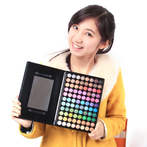 Метка частного назначения палитры теней для век совершенно нового теплого цвета 88 водоустойчивая