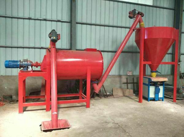 La chaîne de production sèche de mortier d'opération facile/couvrent de tuiles le mélange sec adhésif Mini Plant