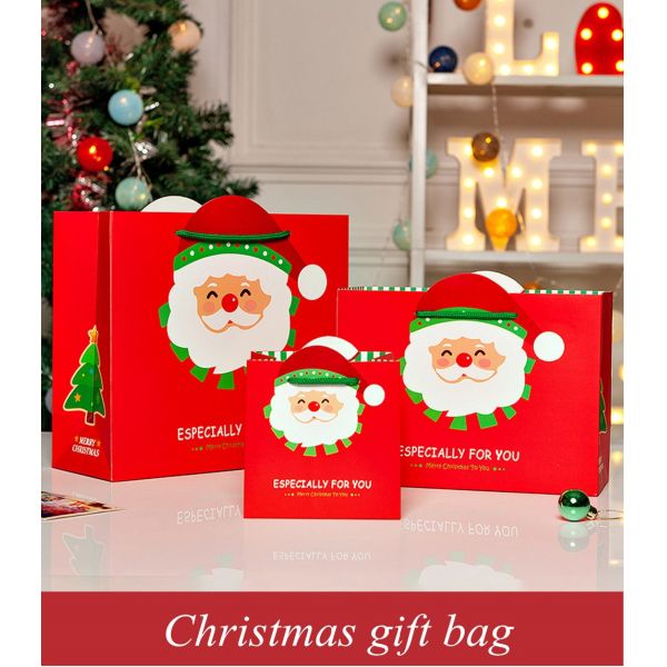 Выбивая Ultraportable дружелюбной подарочной коробки Xmas Eco плоского пакета упаковывая