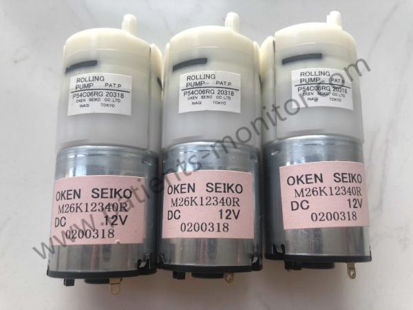 O monitor paciente de OKEN SEIKO M26K12340R parte a micro bomba P54C06RG 20318 do rolamento do diafragma da água do ar 12V