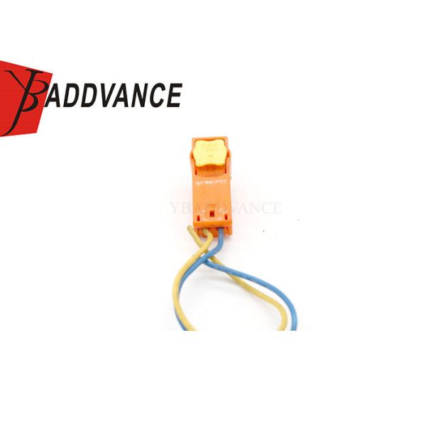 Соединитель загерметизированный штепсельной вилкой t Oyota Subaru провода воздушной подушки Pin JST 2 женской оранжевой