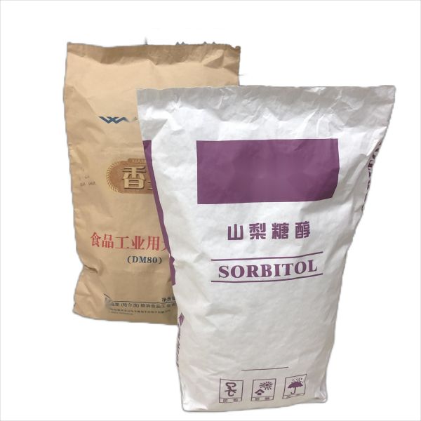 Специализированные белые коричневые многостенные kraft бумажные пакеты, напечатанные для промышленной упаковки порошка и гранул