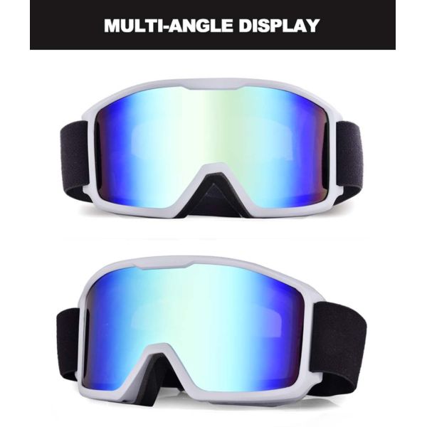 Custom Polarized Anti-Fog UV400 Heated Snow Goggles Perfect for SKIing in Any Weather