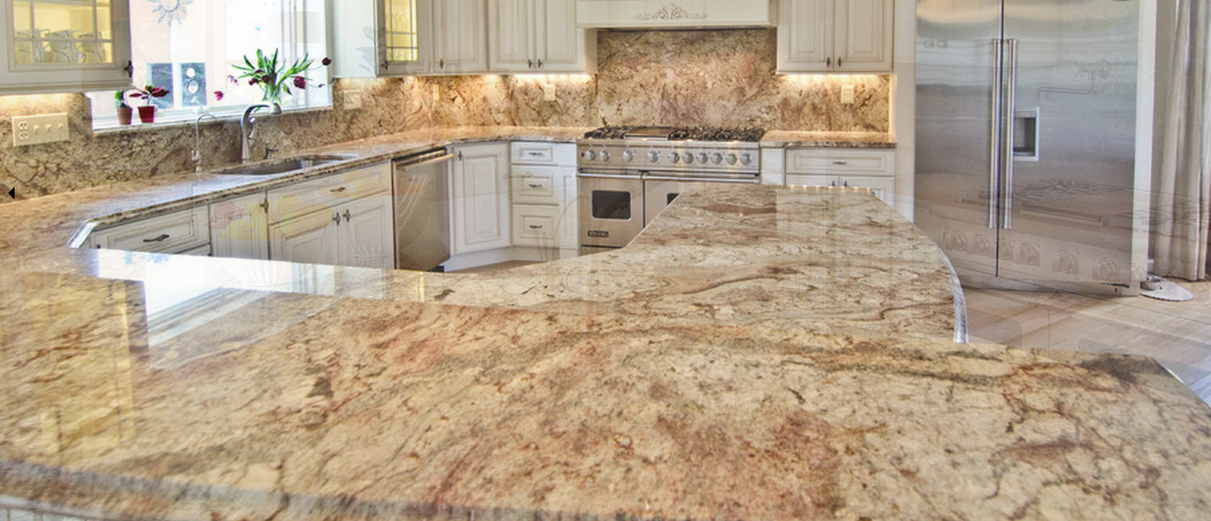 Astoria Granite Pricing Stone Slab Durable Marble Countertops Contemporary Styling Kitchen