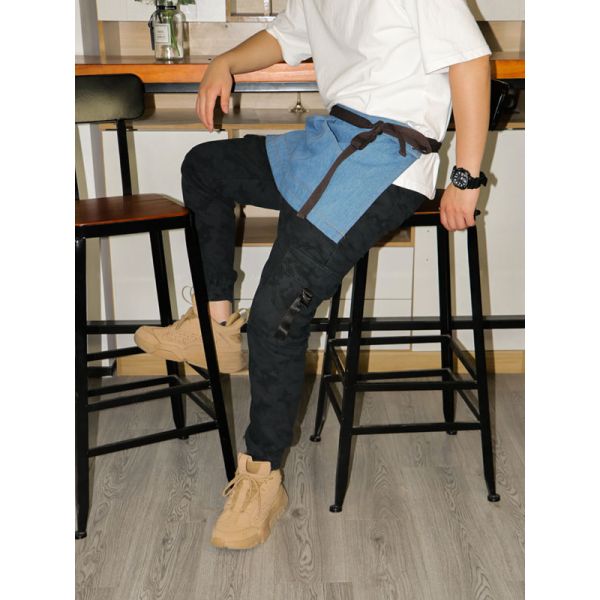 Restaurant Waiter Short 55*32cm Denim Work Apron