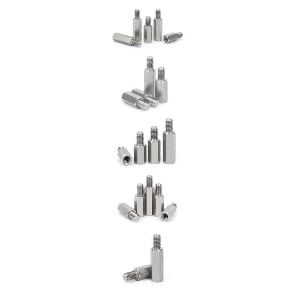 Custom Stainless Steel Hex Standoff Male to Female Spacer Precision Machining Part 2D