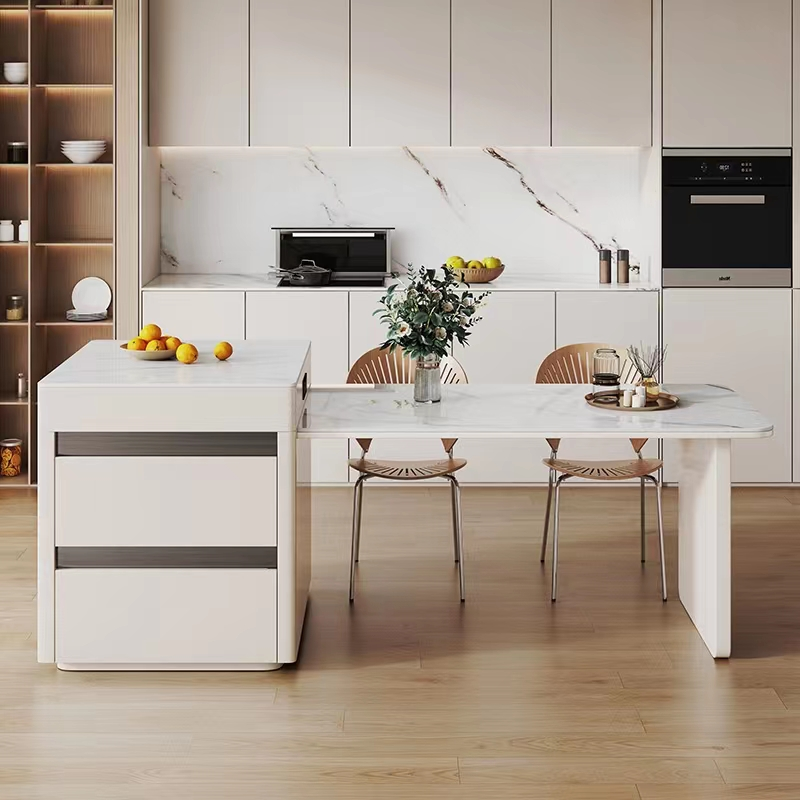 Rock Plate Hotel Restaurant Furniture Creative Dining Table Set