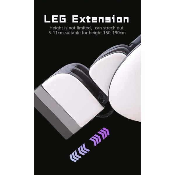 Bionic Power Massage Leather Recliner Chair Bluetooth Full Body Zero Gravity ODM