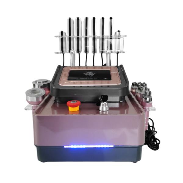 6 em 1 cavitação ultrassônica 650nm do vácuo da máquina do emagrecimento da cavitação do RF 40k