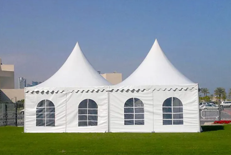 Стеклянная стена пагода праздничная палатка в продаже для открытого торгового торгового мероприятия или выставки