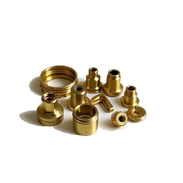 High Precision OEM Brass CNC Machining Services Brass Copper CNC Milling Manufactuer