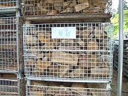 warehouse customized stackable foldable stainless steel cage/wire mesh container