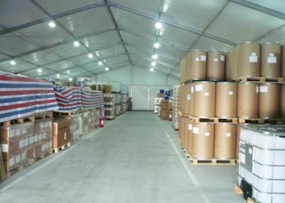 Pvc Fabric Cover Industrial Warehouse Tent , Temporary Industrial Tent Structures
