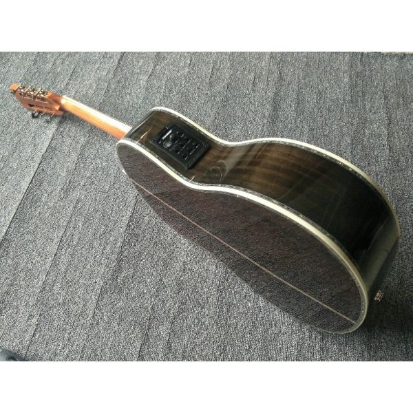 39 inches ooo45s Acoustic Guitar Top AAA Solid Red Cedar Abalone Binding Body With Fishman Pickups Rosewood fingerboard