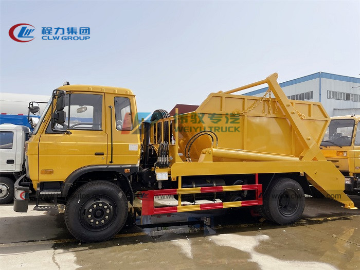 Dongfeng 4X2 8 мусоровоз затяжелителя скипа руки качания 10 12 15m3