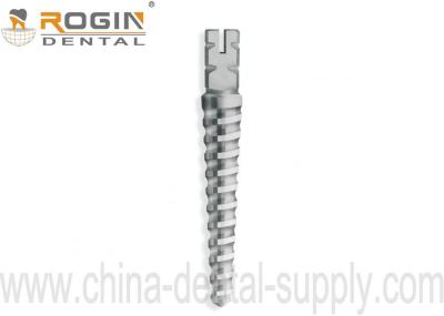 Titanium Dental Gold Plated Screw Posts 145 Pcs 8 Reamer For Different Size