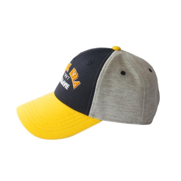 5 Panel Custom Embroidered Dad Caps 56cm 58cm Custom Logo Curve Brim