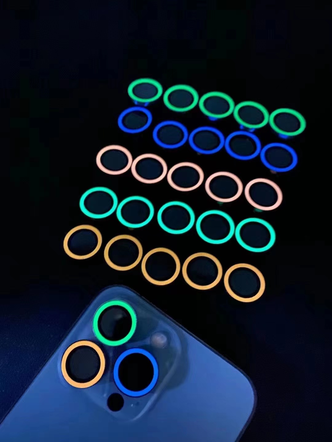 Мобильный телефон Световой защитник объектива камеры