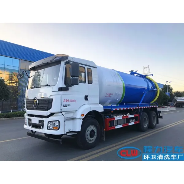 Shacman M3000 L3000 20cbm Vacuum Truck 6X4 8X4 Suction Vehicle