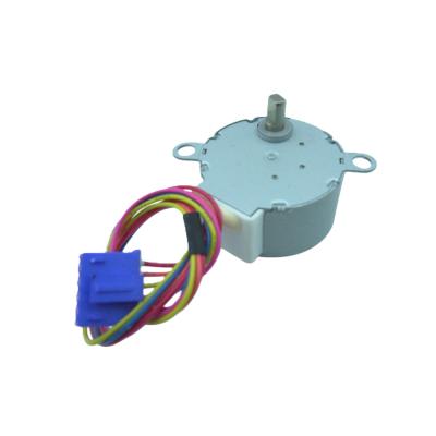 12V 4 Phase Permanent Magnet Stepper Motor with 7.5° Step Angle for Fan Shaking and Home Appliances
