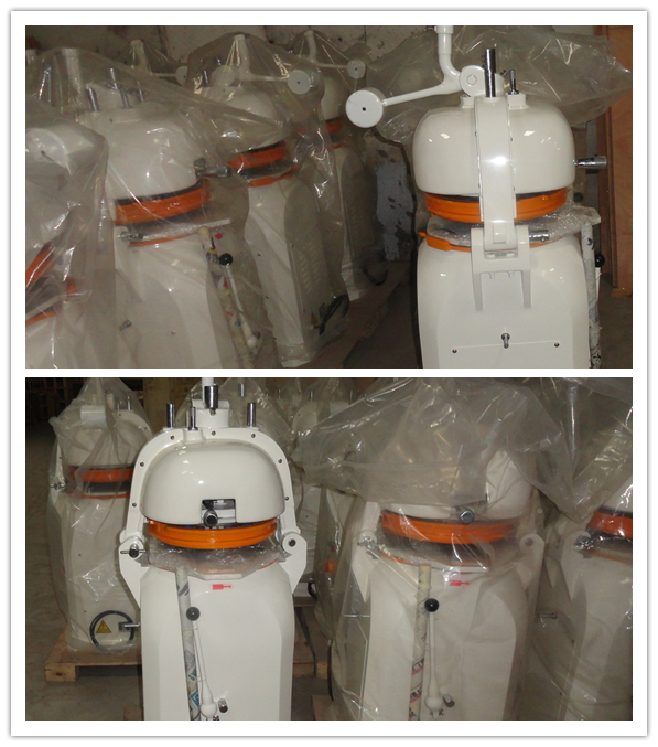 0.75KW Bread Baking Equipment , Semi / Full Automatic Dough Divider Rounder Machine