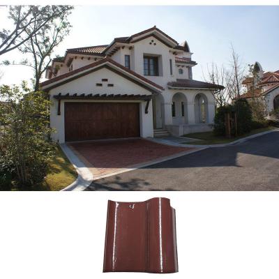 Água Impermeável Argila Natural Vidrado Telhado Espanhol Telha Casa Melhoria da remodelação