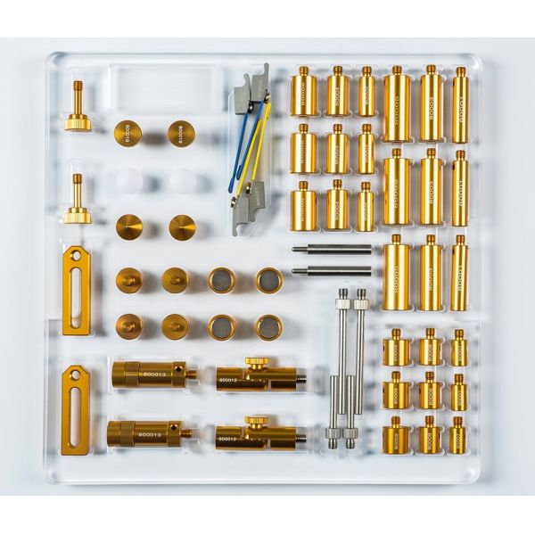 Compact Robust Design CMM Fixture Kits Components In Aluminum Case