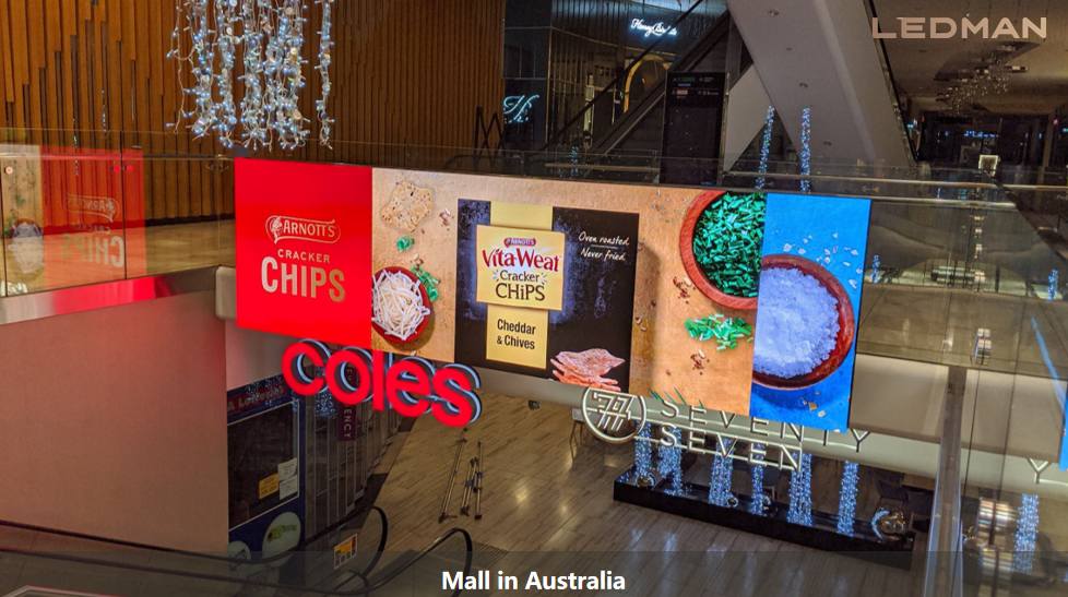 Алюминиевый рекламный дисплей 10 мм пиксельной ширины 3 года гарантии