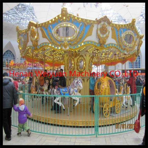 rides game 24 seats big luxury carousel horse for sale