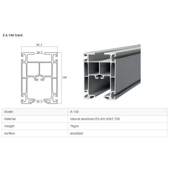Overhead Crane Accessorie Aluminum Section Kbk Rail Light Crane System Overhead Workstation Aluminium Crane System KBK