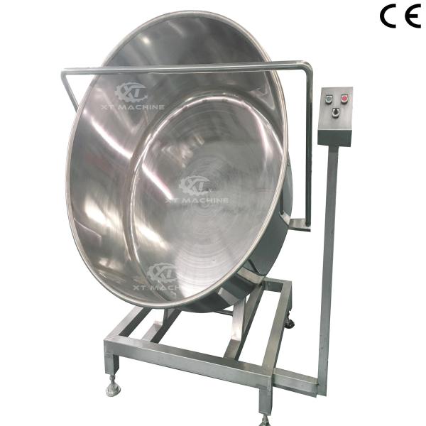 100 kg/h Machine automatique de revêtement au monomère des bonbons à base de cacahuètes
