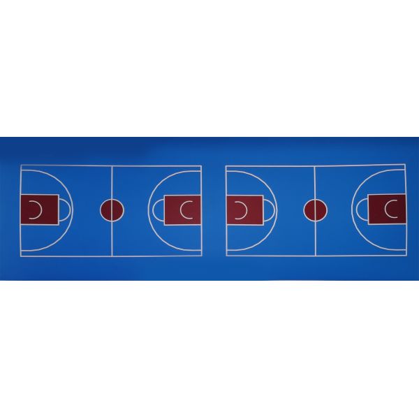 Fadeless безшовного анти- настила спорт полиуретана выскальзывания 4mm красочное