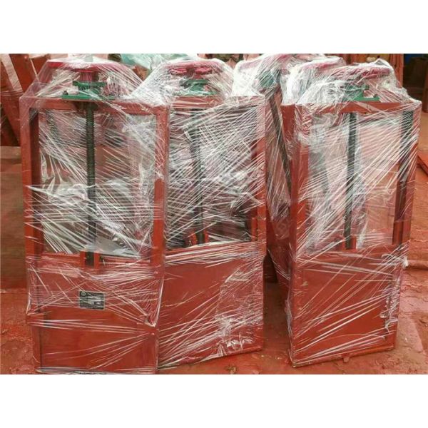 Steel Thimble Mounted Sluice Gate Round Shape For Rivers Sluices