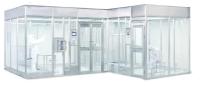 Salle blanche modulaire avec plafond Ffu Système de filtration de la climatisation pour un système de débit d'air unidirectionnel